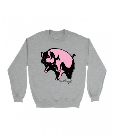 Pink Floyd Sweatshirt | Classic Flying Pig Album Art Sweatshirt $12.23 Sweatshirts