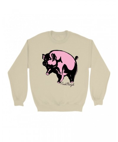 Pink Floyd Sweatshirt | Classic Flying Pig Album Art Sweatshirt $12.23 Sweatshirts