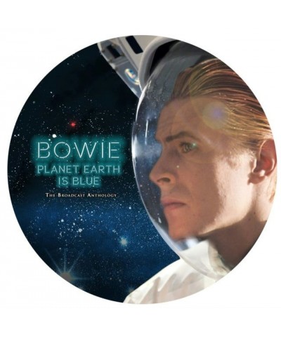 David Bowie LP Vinyl Record - Planet Earth Is Blue (Picture Disc) $17.15 Vinyl