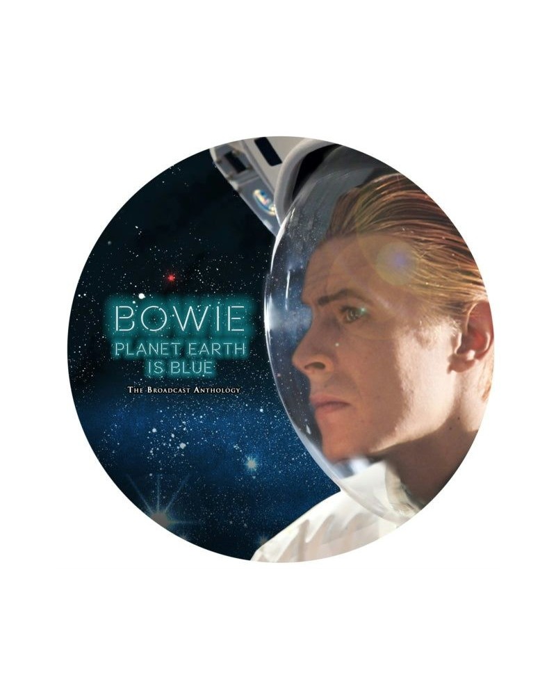 David Bowie LP Vinyl Record - Planet Earth Is Blue (Picture Disc) $17.15 Vinyl