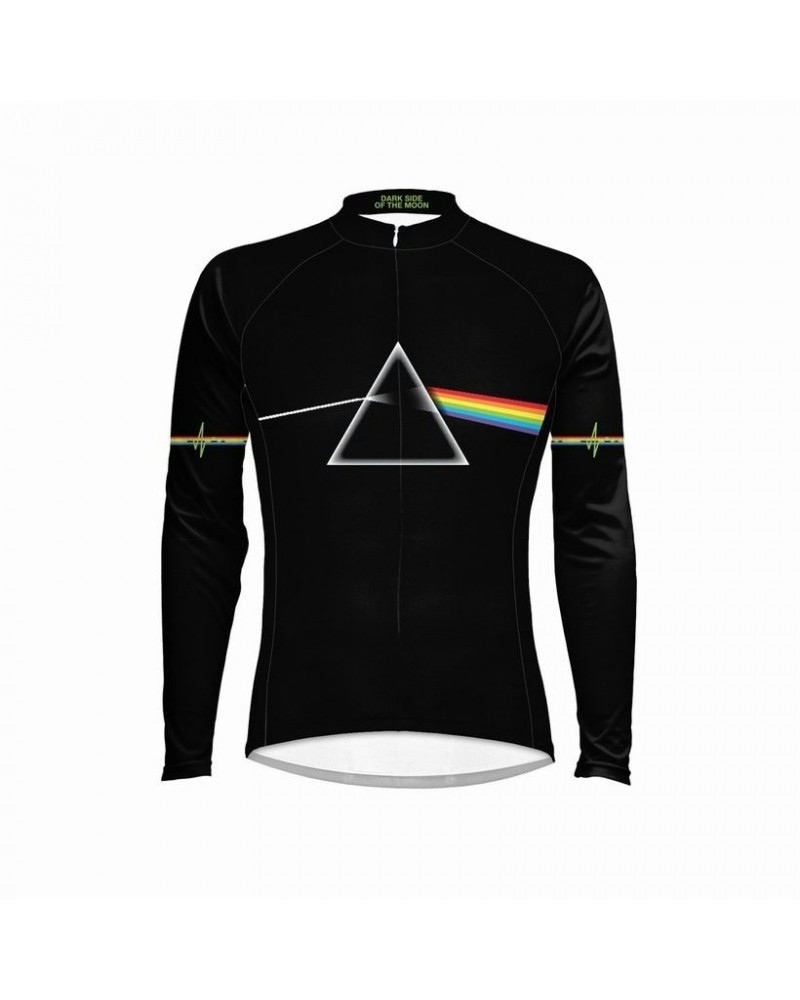 Pink Floyd Dark Side Long Sleeve Heavyweight Cycling Jersey $22.68 Shirts