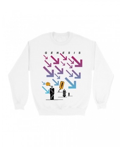 Genesis Sweatshirt | Live In Concert 1986 Tour Sweatshirt $11.18 Sweatshirts