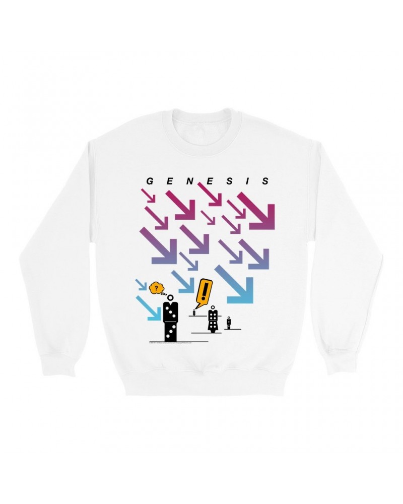 Genesis Sweatshirt | Live In Concert 1986 Tour Sweatshirt $11.18 Sweatshirts