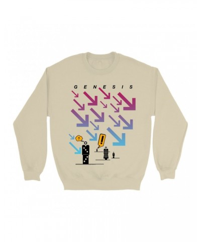 Genesis Sweatshirt | Live In Concert 1986 Tour Sweatshirt $11.18 Sweatshirts