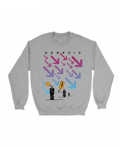 Genesis Sweatshirt | Live In Concert 1986 Tour Sweatshirt $11.18 Sweatshirts