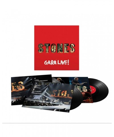 The Rolling Stones Grrr Live! (3LP) Vinyl Record $25.41 Vinyl