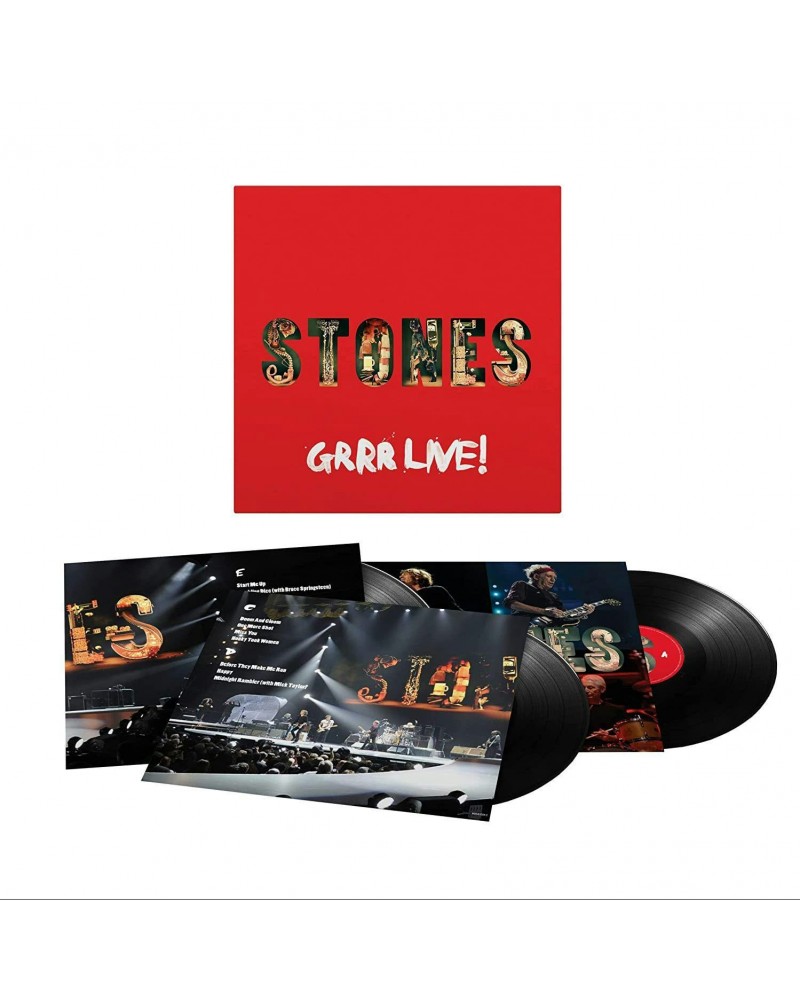 The Rolling Stones Grrr Live! (3LP) Vinyl Record $25.41 Vinyl