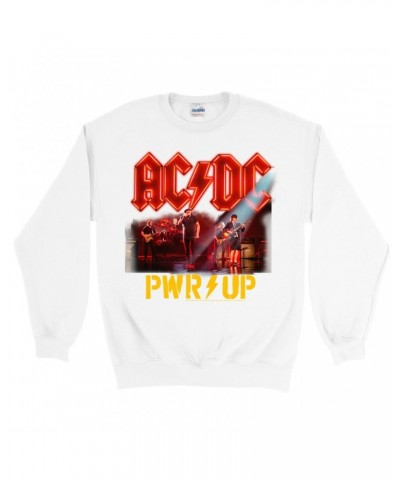 AC/DC Sweatshirt | On Stage PWR Up Sweatshirt $14.68 Sweatshirts