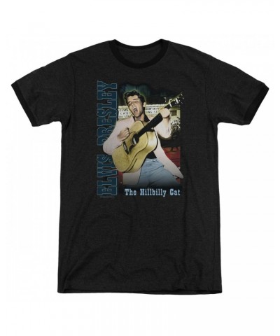 Elvis Presley Shirt | MEMPHIS Premium Ringer Tee $10.56 Shirts