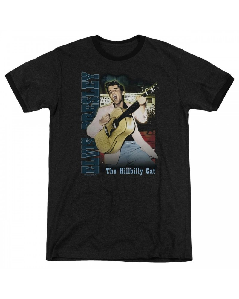 Elvis Presley Shirt | MEMPHIS Premium Ringer Tee $10.56 Shirts