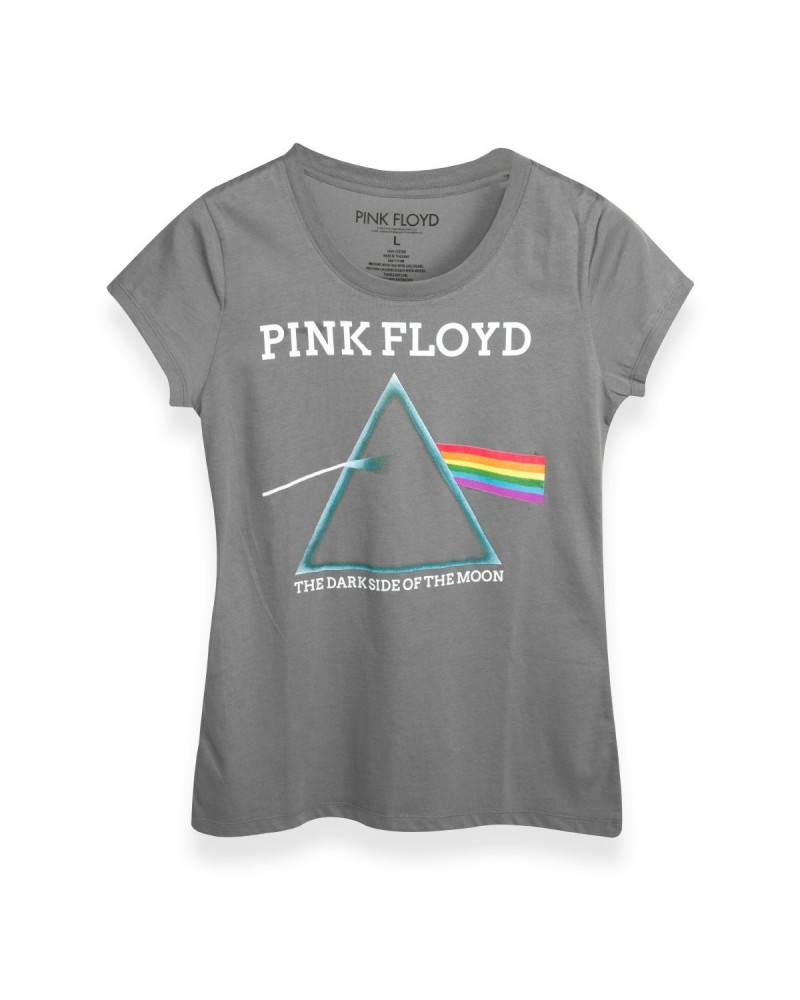 Pink Floyd Ladies Dark Side Green Prism T-Shirt $9.19 Shirts