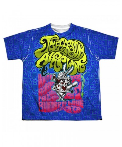 Jefferson Airplane Youth Shirt | WHITE RABBIT Sublimated Tee $6.97 Kids