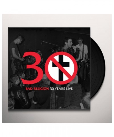 Bad Religion 30 Years Live Vinyl Record $6.21 Vinyl