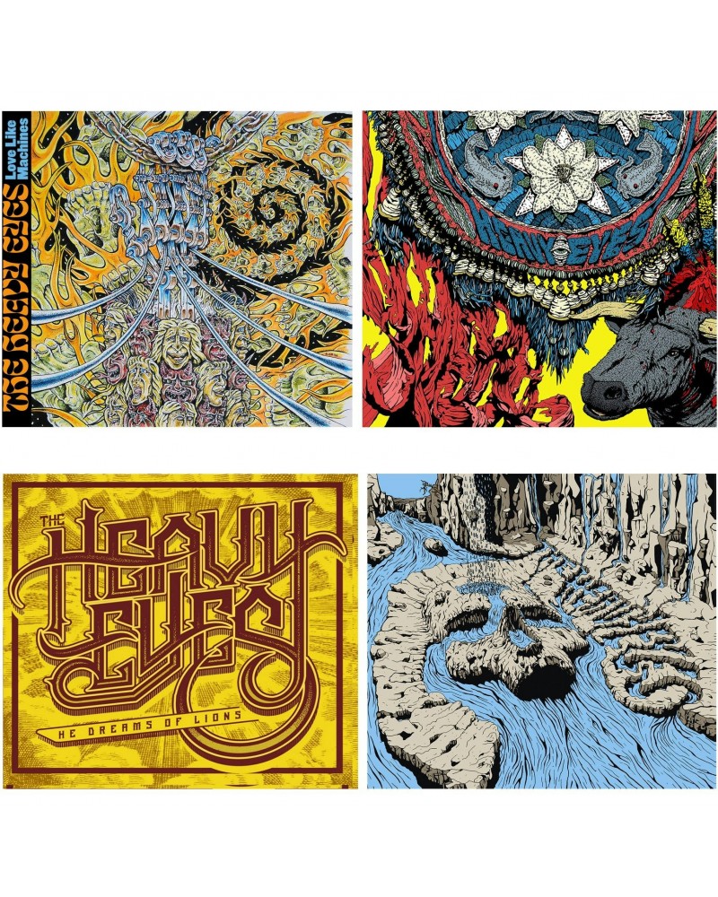 The Heavy Eyes 4 CD Bundle $20.00 CD