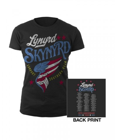 Lynyrd Skynyrd 40h Anniversary Tour Babydoll $7.98 Shirts