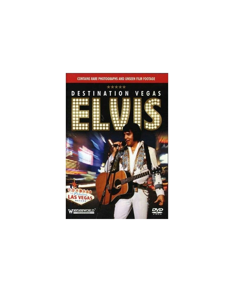 Elvis Presley DESTINATION VEGAS DVD $5.62 Videos