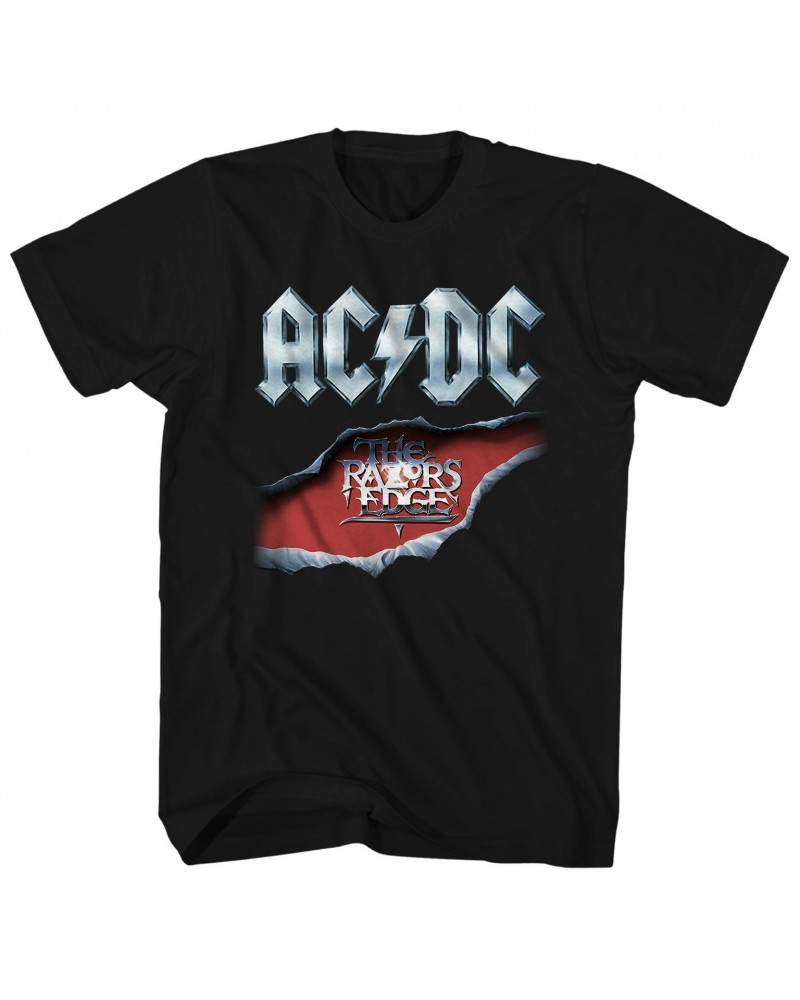 AC/DC T-Shirt | The Razor’s Edge Album Art Shirt $2.69 Shirts