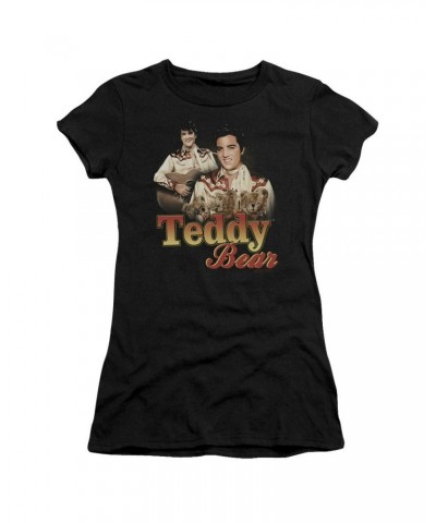 Elvis Presley Juniors Shirt | TEDDY BEAR Juniors T Shirt $5.27 Shirts