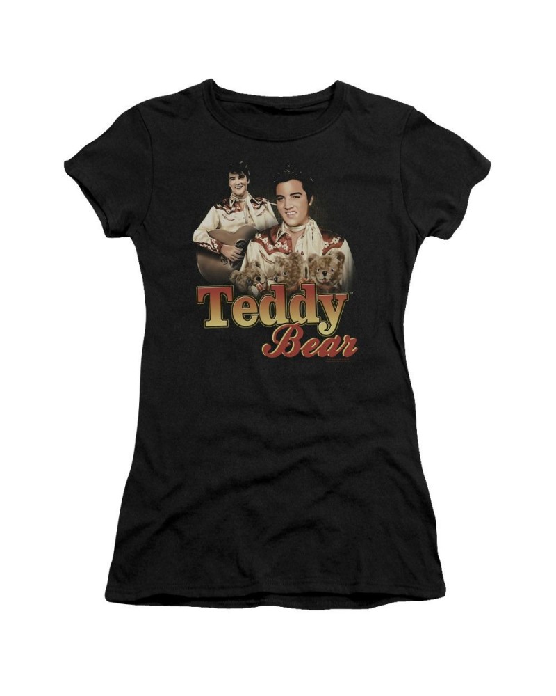 Elvis Presley Juniors Shirt | TEDDY BEAR Juniors T Shirt $5.27 Shirts