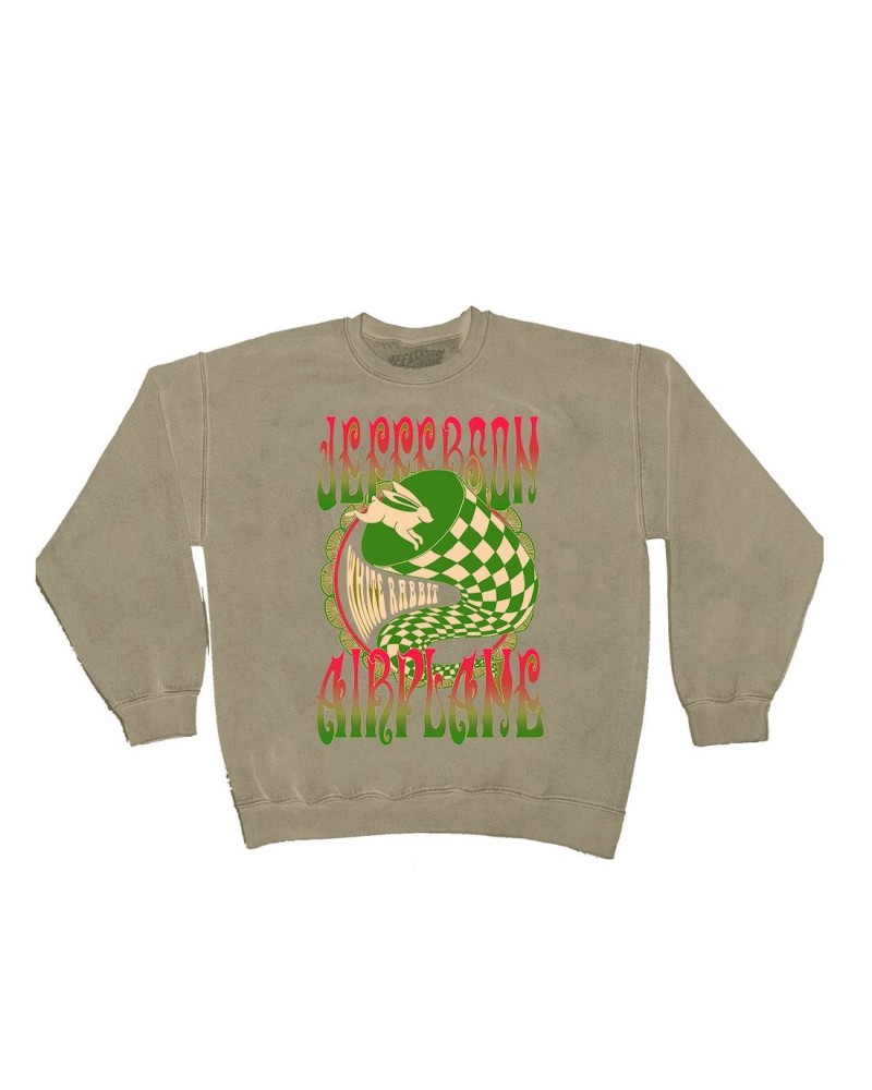 Jefferson Airplane JA White Rabbit Crewneck $22.50 Sweatshirts