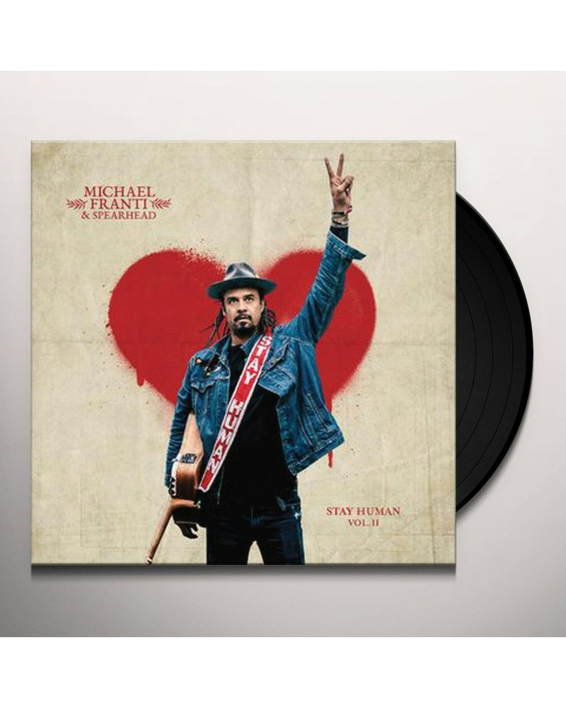 Michael Franti & Spearhead Stay Human Vol. II Vinyl Record $8.28 Vinyl