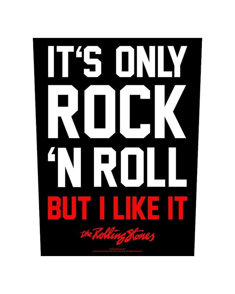 The Rolling Stones It's Only Rock 'n' Roll' Back Patch $7.77 Accessories