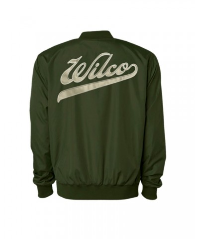 Wilco Script Bomber Jacket (Green) $30.68 Outerwear