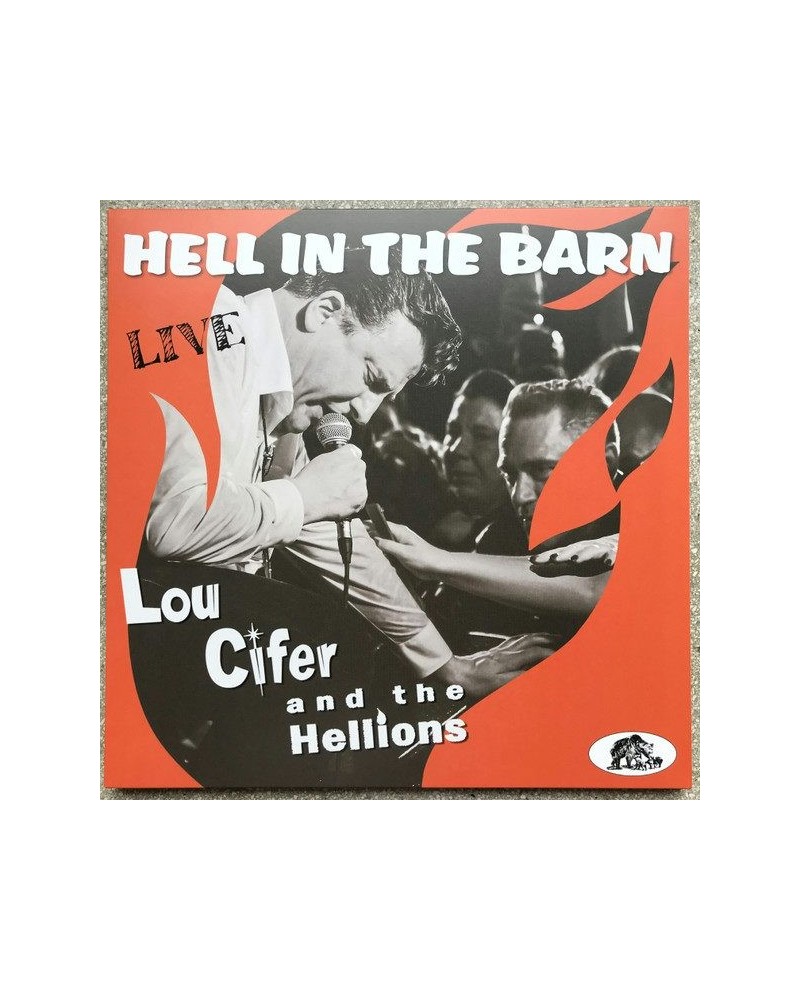 Lou Cifer & The Hellions HELL IN THE BARN: LIVE Vinyl Record $18.43 Vinyl