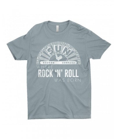 Sun Records T-Shirt | White Logo Where Rock N' Roll Was Born Shirt $8.48 Shirts