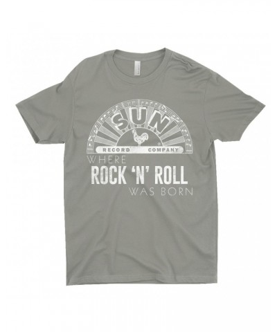 Sun Records T-Shirt | White Logo Where Rock N' Roll Was Born Shirt $8.48 Shirts