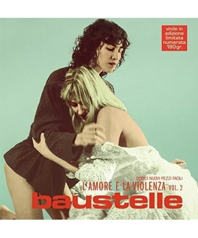 Baustelle L'AMORE E LA VIOLENZA VOL 2 Vinyl Record $17.42 Vinyl