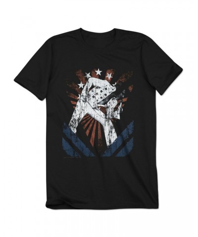 Elvis Presley Red White & Blue T-Shirt $9.22 Shirts