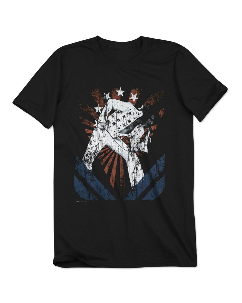 Elvis Presley Red White & Blue T-Shirt $9.22 Shirts