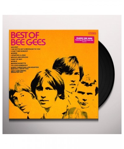 Bee Gees Best Of Bee Gees Vinyl Record $12.88 Vinyl