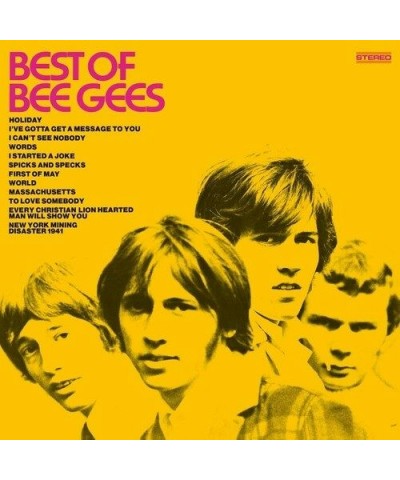 Bee Gees Best Of Bee Gees Vinyl Record $12.88 Vinyl