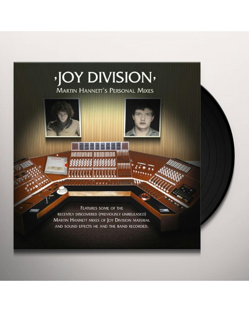 Joy Division Martin Hannett's Personal Mixes Vinyl Record $13.31 Vinyl