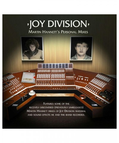 Joy Division Martin Hannett's Personal Mixes Vinyl Record $13.31 Vinyl