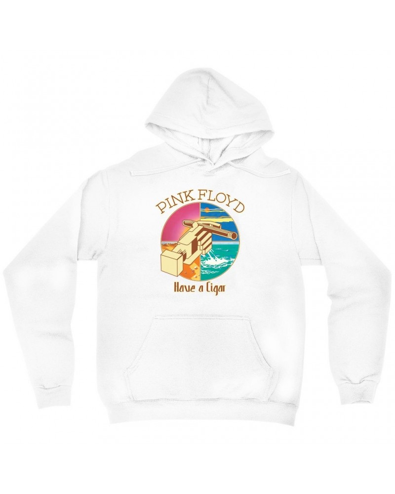 Pink Floyd Hoodie | Have A Cigar Singles Album Design Hoodie $18.38 Sweatshirts