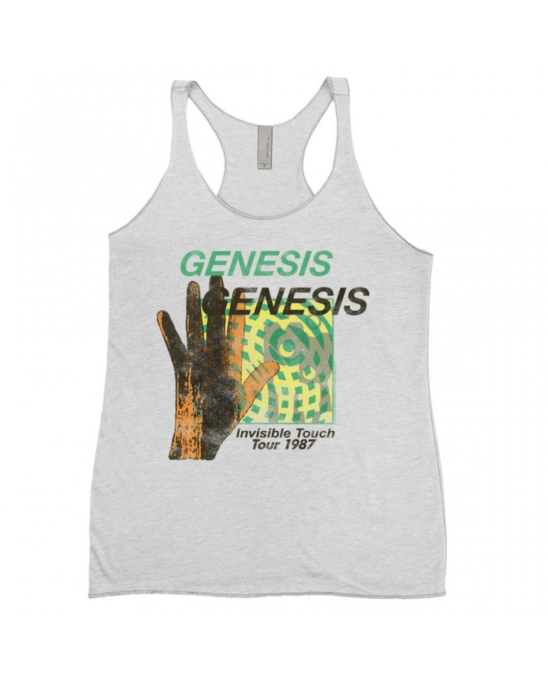 Genesis Ladies' Tank Top | Invisible Touch 1987 Tour Shirt $13.03 Shirts