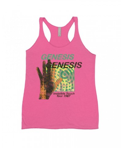 Genesis Ladies' Tank Top | Invisible Touch 1987 Tour Shirt $13.03 Shirts