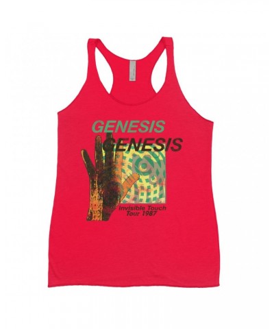 Genesis Ladies' Tank Top | Invisible Touch 1987 Tour Shirt $13.03 Shirts