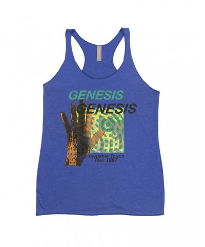 Genesis Ladies' Tank Top | Invisible Touch 1987 Tour Shirt $13.03 Shirts