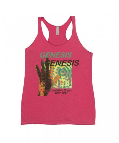 Genesis Ladies' Tank Top | Invisible Touch 1987 Tour Shirt $13.03 Shirts