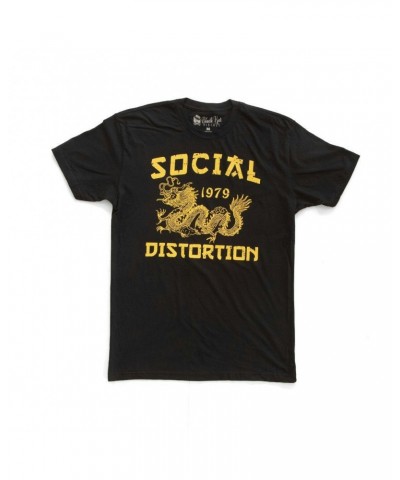 Social Distortion Dragon 79 T-Shirt (Black) $15.45 Shirts