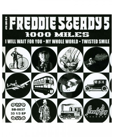 The Freddie Steady 5 1000 Miles Vinyl Record $3.84 Vinyl