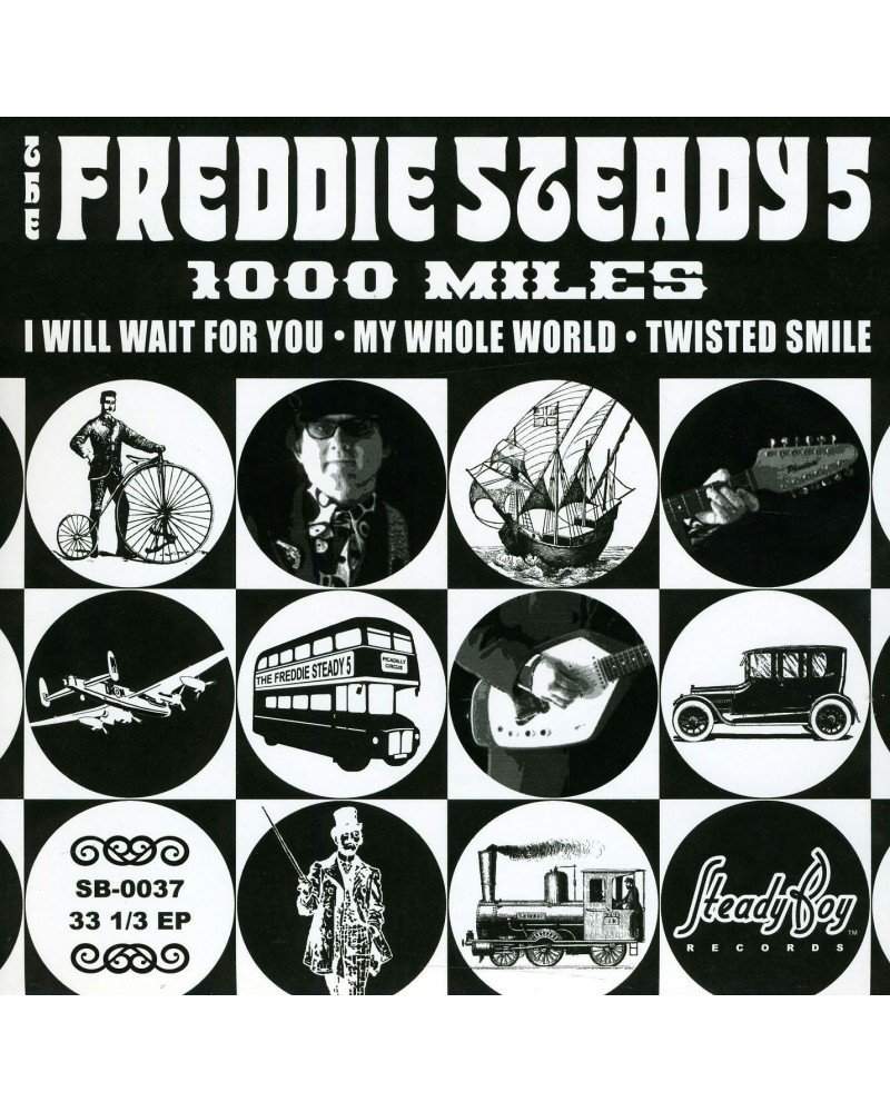 The Freddie Steady 5 1000 Miles Vinyl Record $3.84 Vinyl