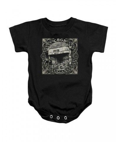 Cbgb Baby Onesie | FRONT DOOR Infant Snapsuit $5.40 Kids