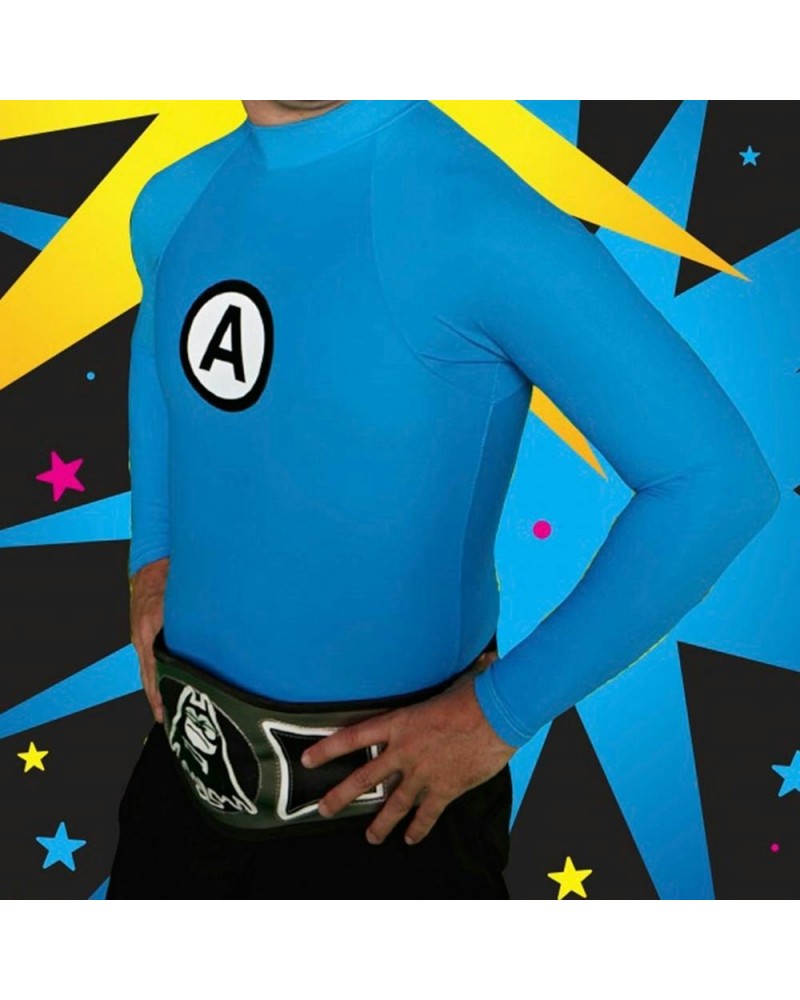 The Aquabats! Logo Blue Rashguard Longsleeve $7.20 Shirts