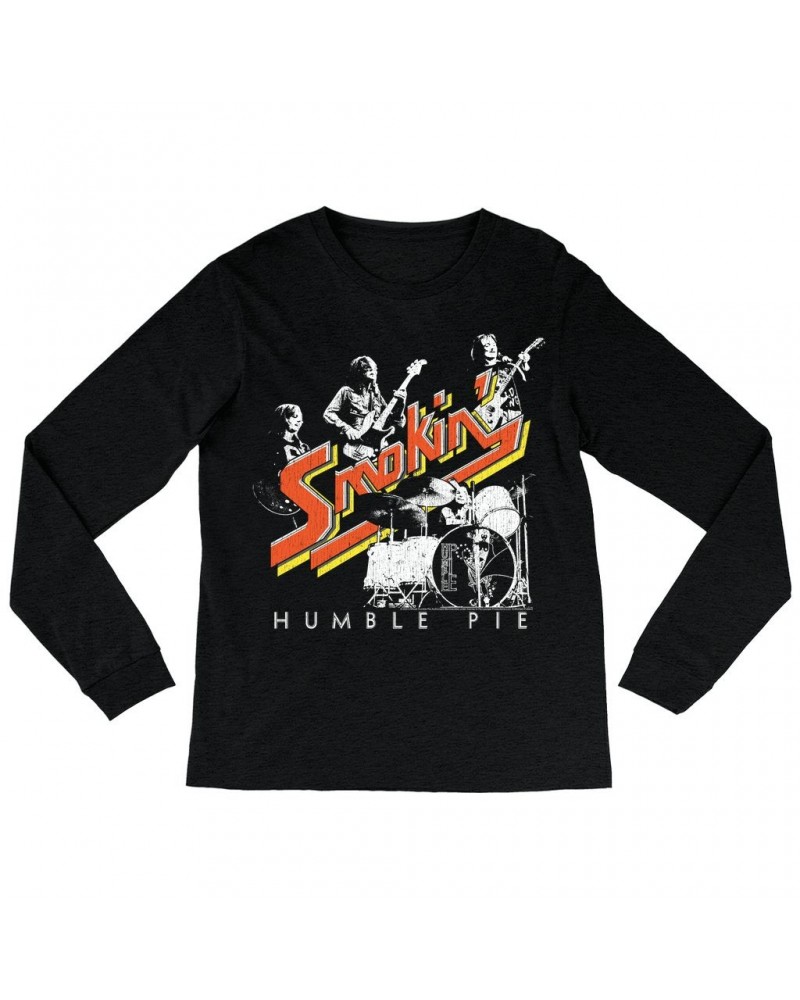 Humble Pie Long Sleeve Shirt | Smokin' Performance Live Distressed Shirt $13.48 Shirts