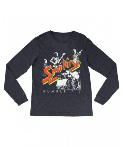 Humble Pie Long Sleeve Shirt | Smokin' Performance Live Distressed Shirt $13.48 Shirts